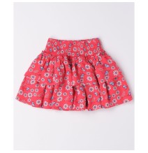 Gonnellina Sarabanda Bimba rossa floreale 6270