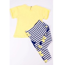 Completo Chicco Neonato maglietta e leggings Giallo e blu 75576