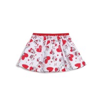 Gonna Chicco Neonato Bianca con dettagli rossi 43841