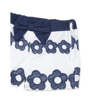 Pantaloncino Chicco neonato Bianco con dettagli blu 43848