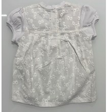 Maglietta Chicco neonato Bianca 06565