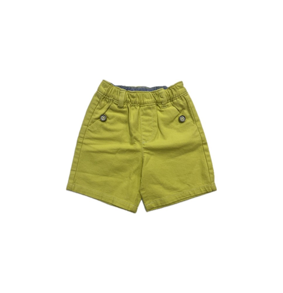 Pantalone Corto Chicco Neonato Giallo 52731