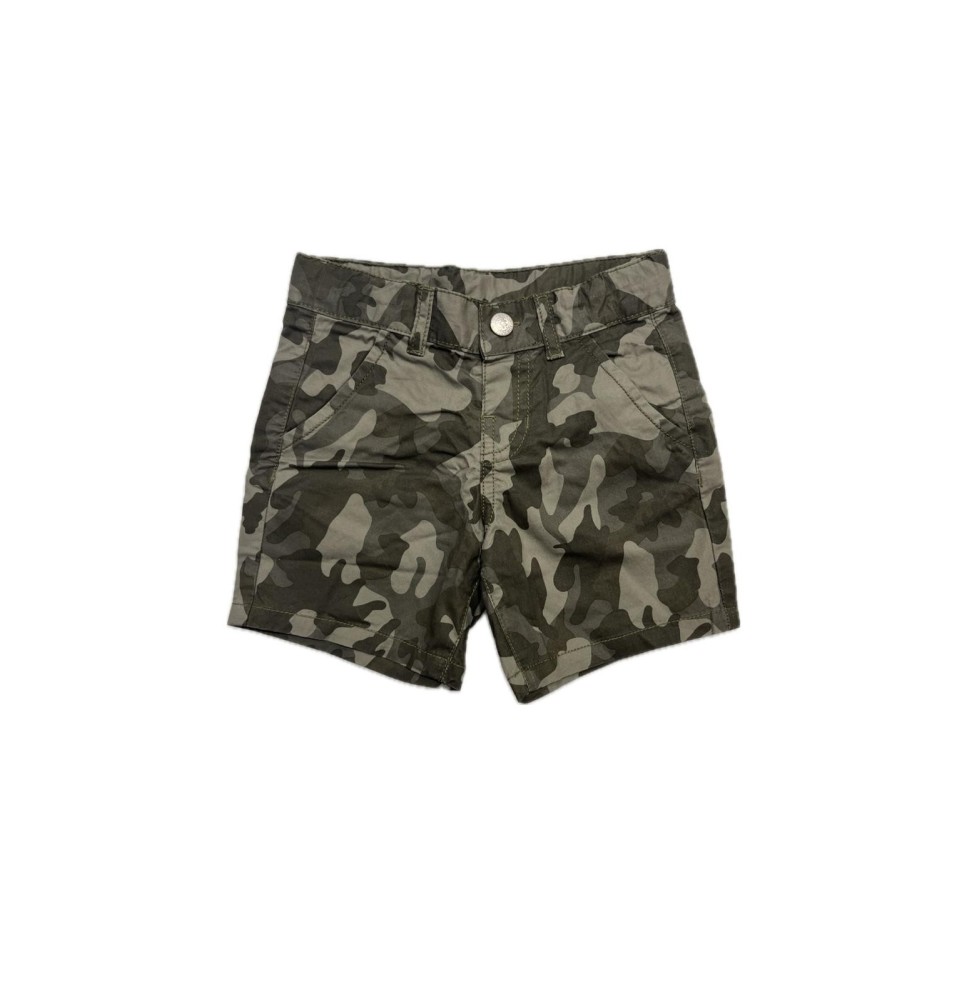 Pantalone corto Chicco Neonato verde Militare 52742
