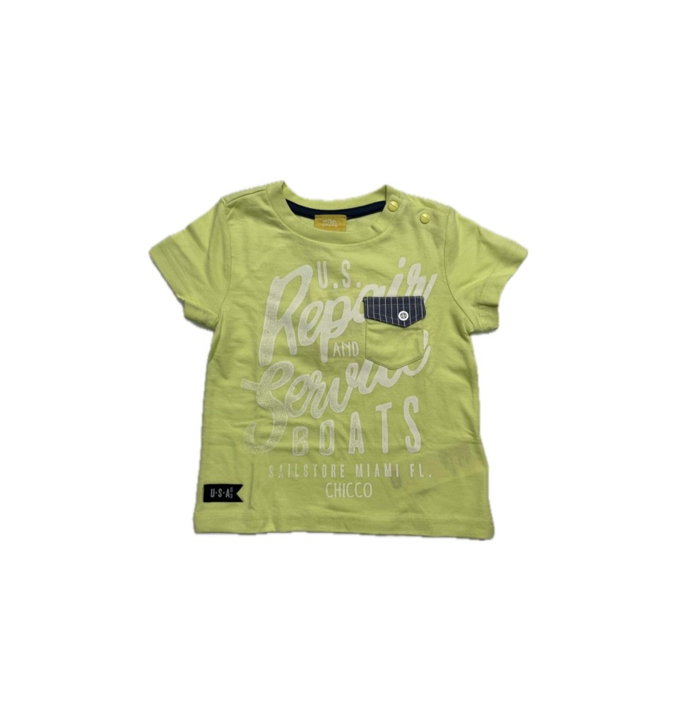 Maglietta Chicco Neonato verde 06600