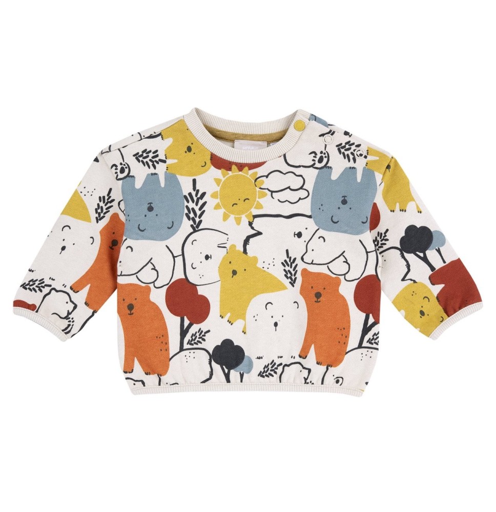 Felpa Chicco beige multicolor 07752