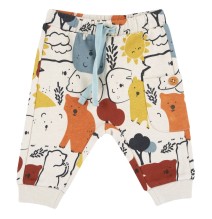 Pantaloni Chicco beige multicolor lunghi 07757