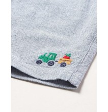 Completo Chicco Neonato maglietta e shorts Bianco e grigio 07467