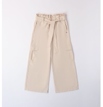Pantalone Sarabanda Beige o Bianco ragazza 8438