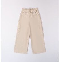 Pantalone Sarabanda Beige o Bianco ragazza 8438