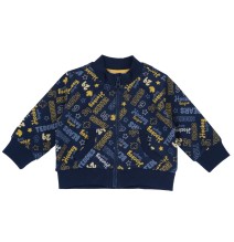 Felpa Chicco blu con zip 07577