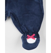 Tutina Chicco neonata blu e bianca 02178