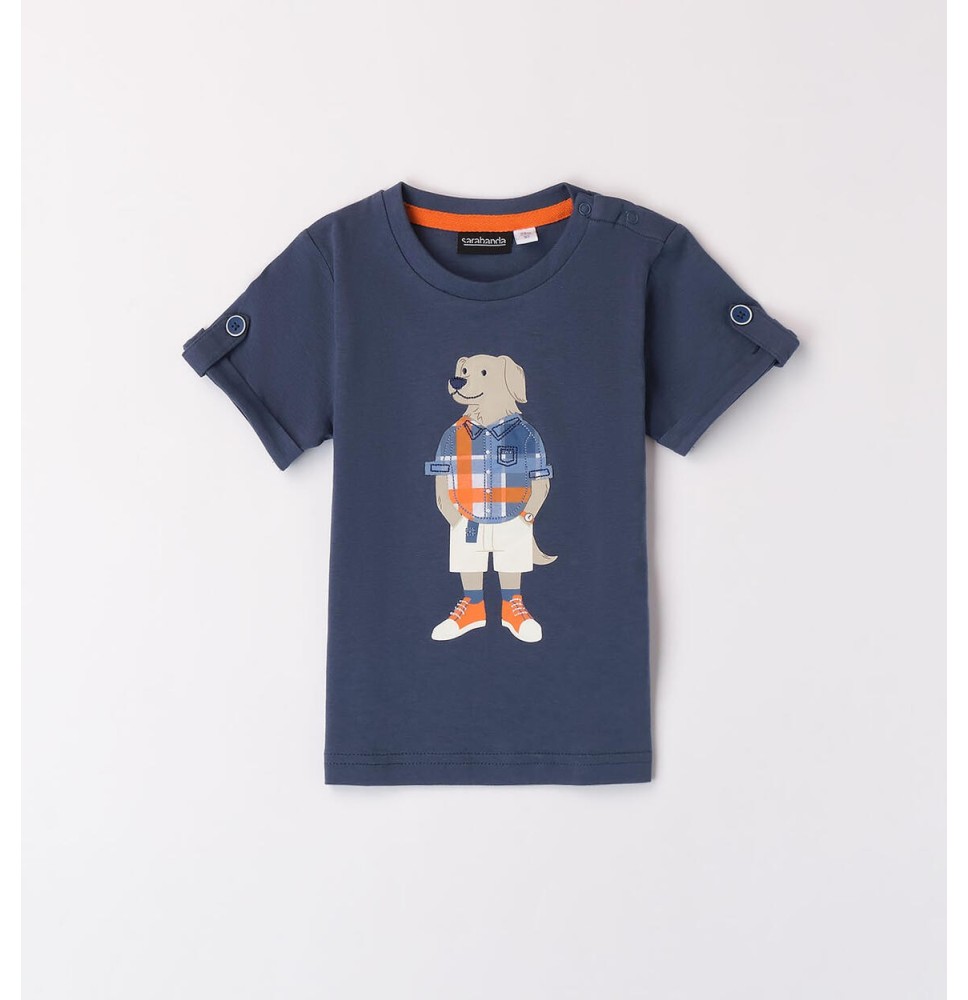 Maglietta Sarabanda Bimbo Blu 8133