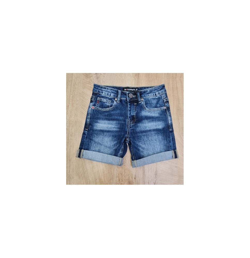 Pantalone corto Zu Elements Bimbo in denim ZU1129B