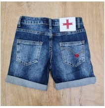 Pantalone corto Zu Elements Bimbo in denim ZU1129B