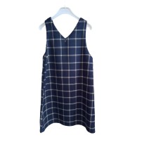 Abito Sarabanda ragazza smanicato blu K417