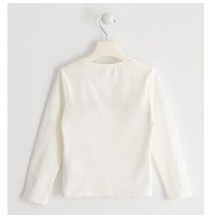 Maglietta Sarabanda ragazza bianca 7673