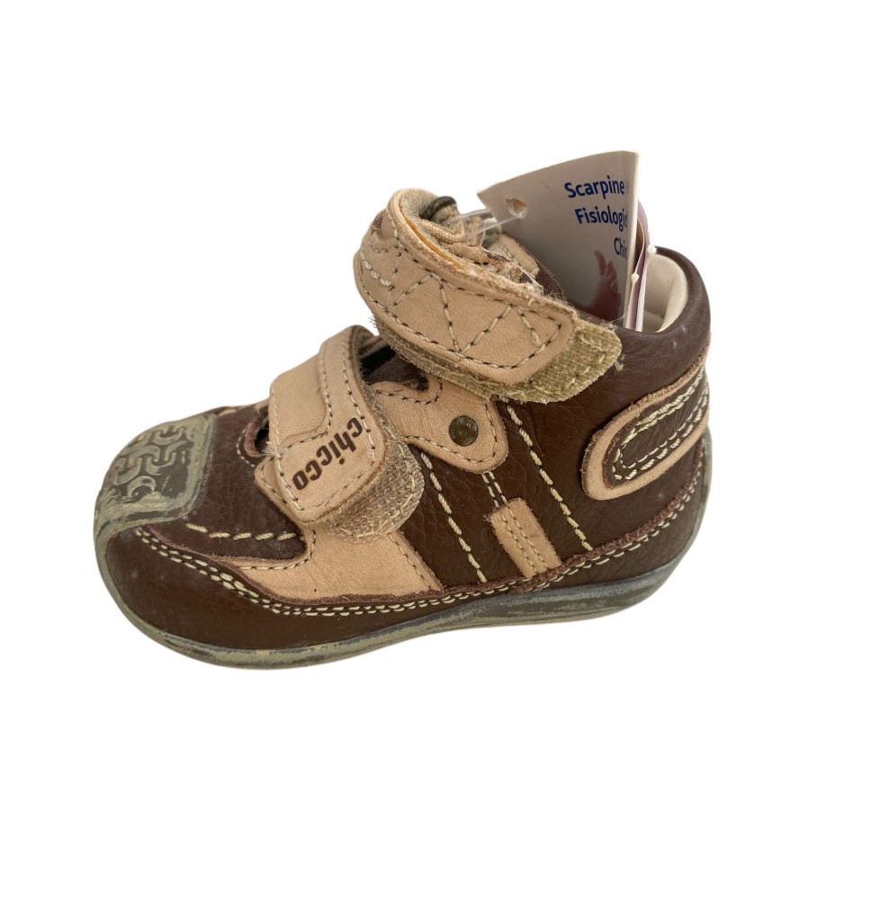 Scarpe Chicco bimbo blu e marroni 180470
