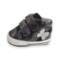 Scarpine da culla Chicco neonata nere 1068013