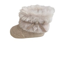 Stivaletti da culla Chicco oro neonata 1062424