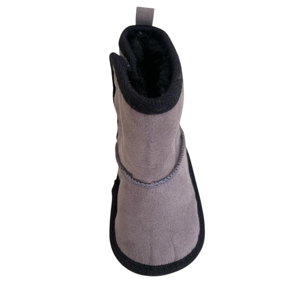 Stivaletti da culla Minibanda neonata  grigi T330