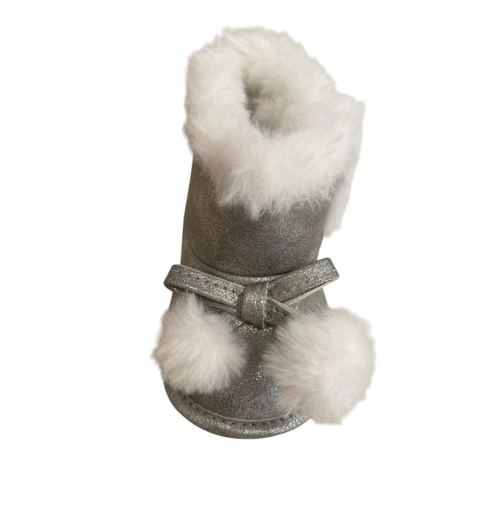 Stivaletti da culla Chicco neonata grigi 106442