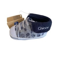 Scarpine da culla Chicco neonato grigie 1056404