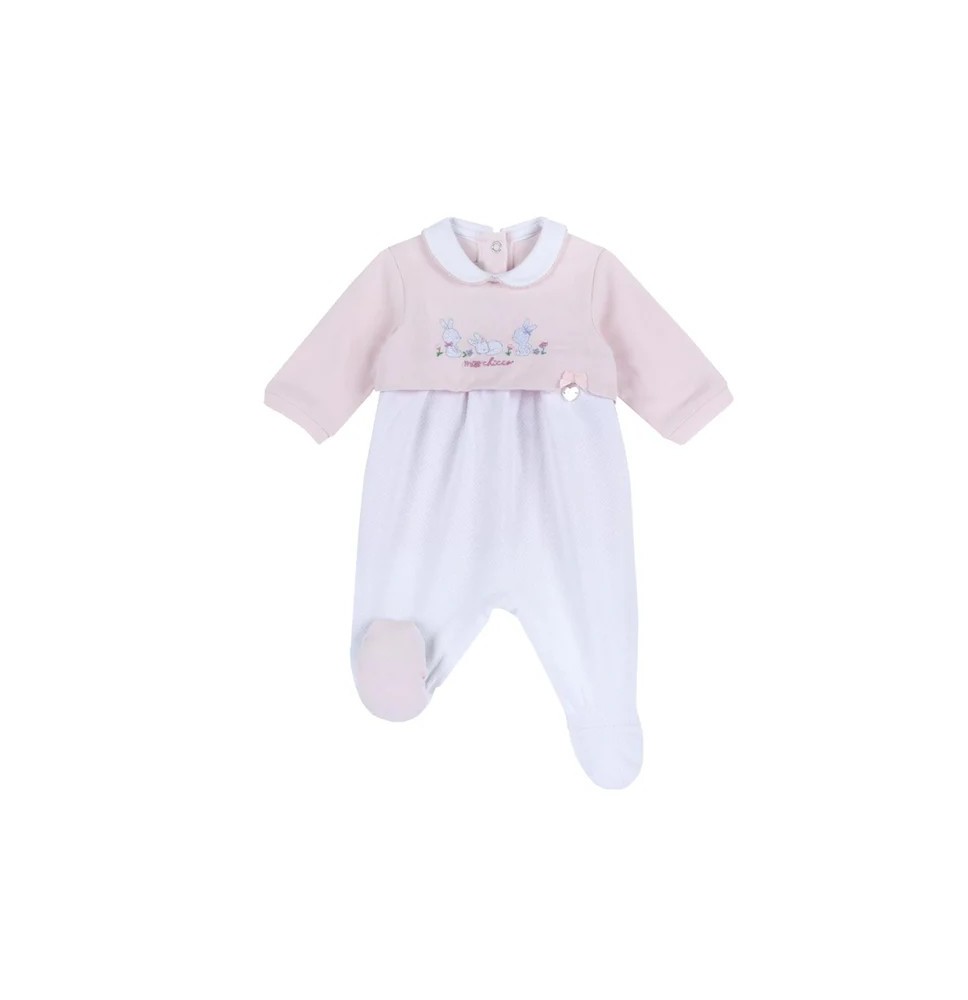 Tutina Chicco Neonato Rosa e Bianca 02463