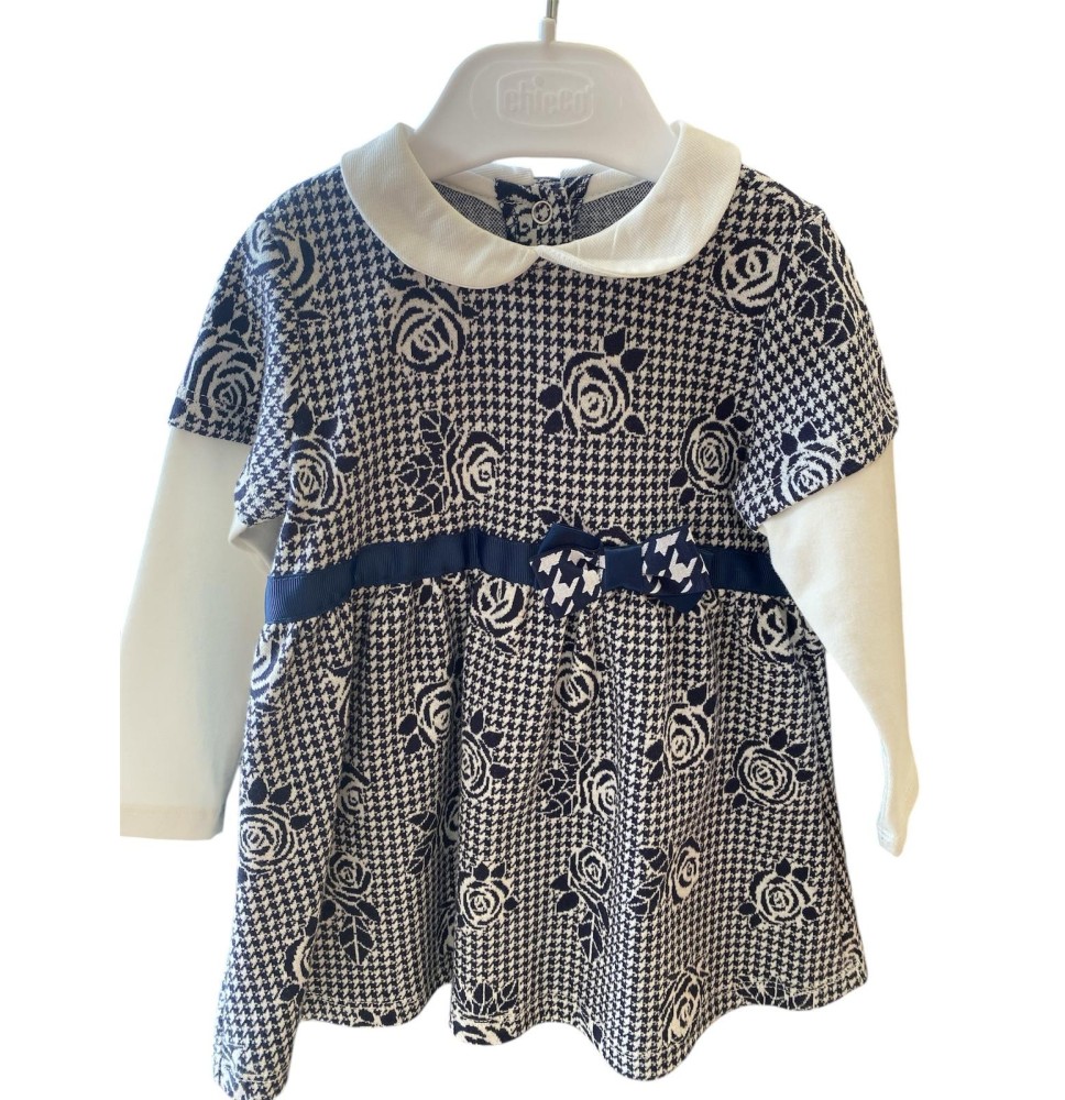 Abito Chicco bimba blu 03953