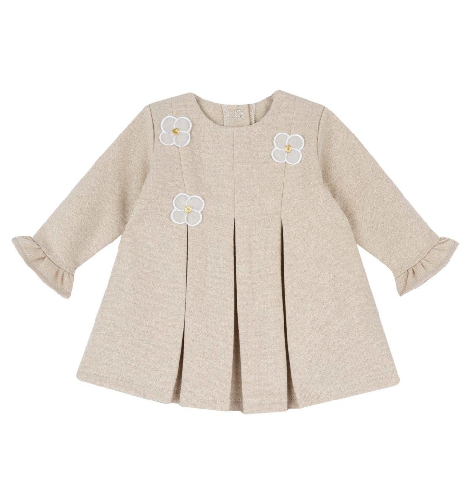 Abito Chicco bimba oro 02779