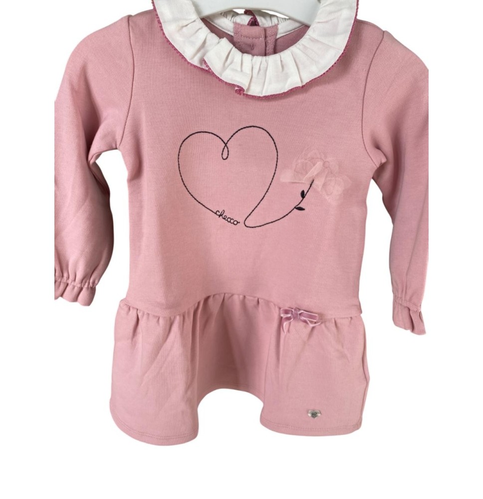 Abito Chicco bimba rosa 00631