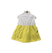 Vestito Chicco Neonato Reversibile Bianco e Giallo 03836