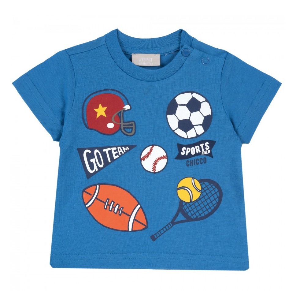 Maglietta Chicco Neonato Blu 67103