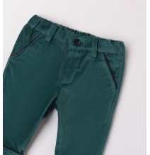 Pantaloni Minibanda Verde eleganti per neonato  0223A62100