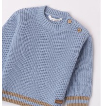 Maglione Minibanda Azzurro per neonato  0063A66900