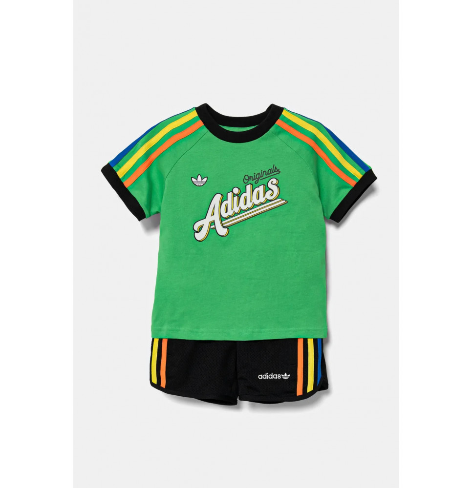Completo Adidas Bambini unisex verde JC5885