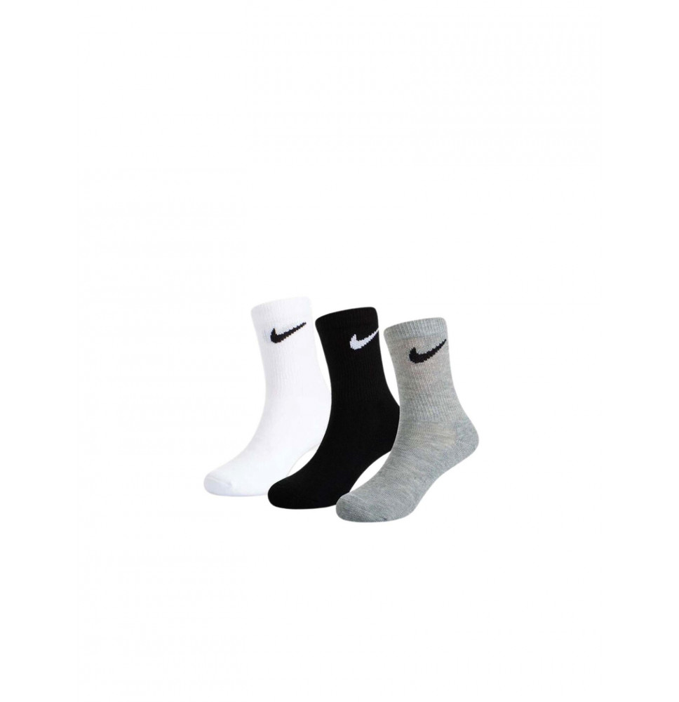 Calze Nike Bimbi unisex bianche , nere o grigie RN0027-W2F