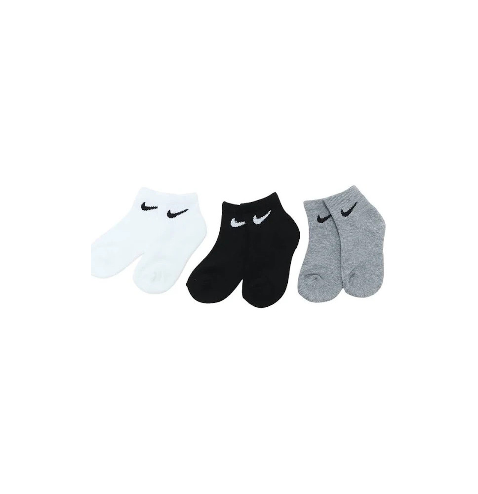 Calze Nike Bimbi unisex nere, bianche o grigie RN0026-W2F