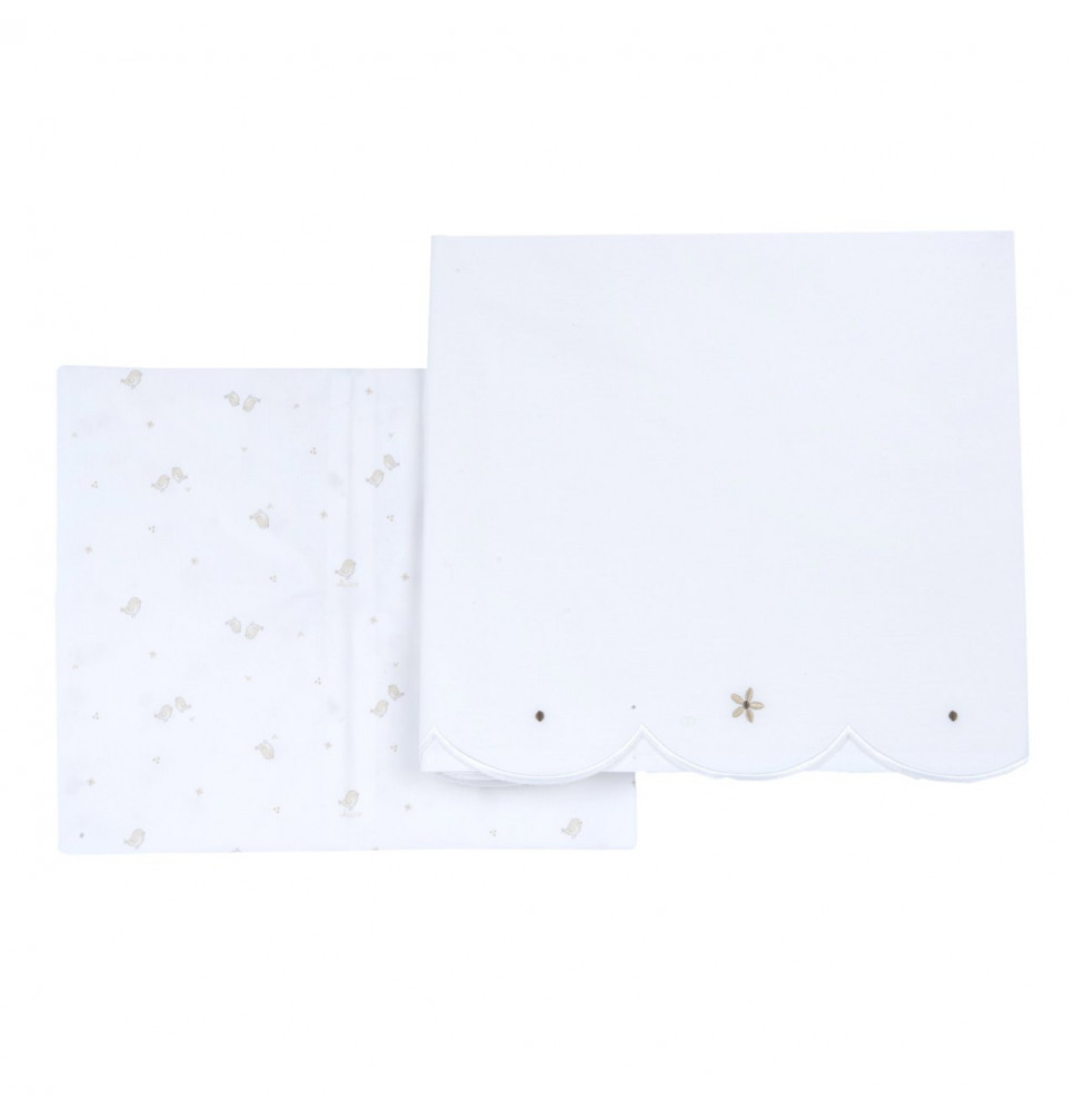 Lenzuola Chicco neonata bianco 011970