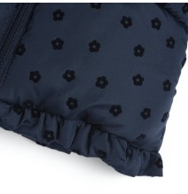 Giubbotto Chicco blue con cappuccio staccabile 87847