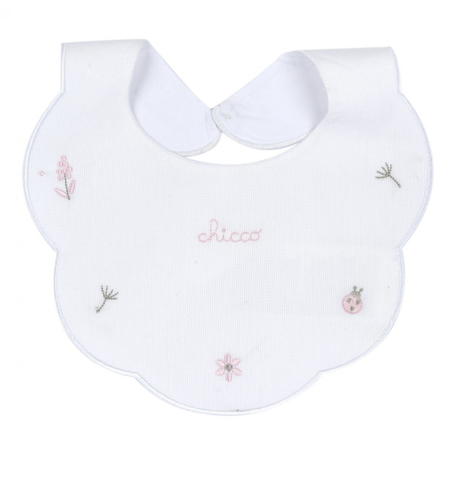 Bavaglino Chicco neonata bianca 032980