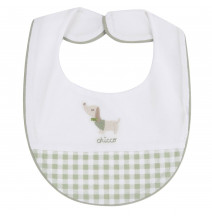 Bavaglino Chicco neonato bianco 032986