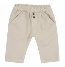 Pantalone Chicco bimbo beige e blu 007956