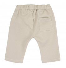 Pantalone Chicco bimbo beige e blu 007956