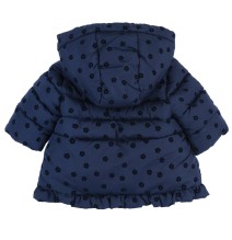 Giubbotto Chicco blue con cappuccio staccabile 87847