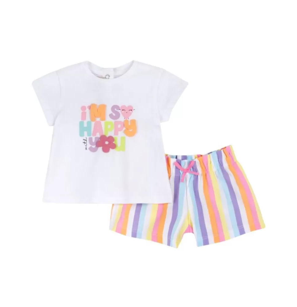 Completo Chicco bimba bianco 073914
