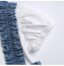 Vestito Chicco bimba effetto denim 016930