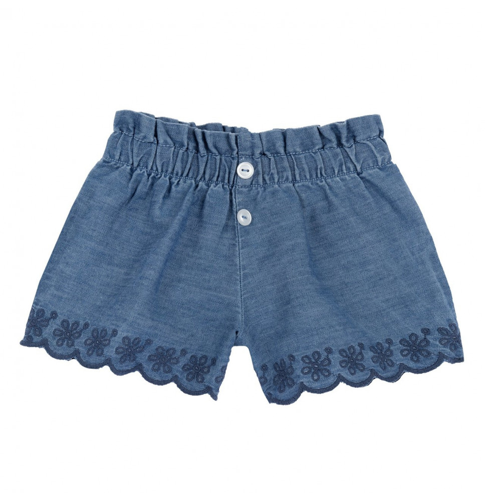 Pantaloncino Chicco bimba effetto denim 016927