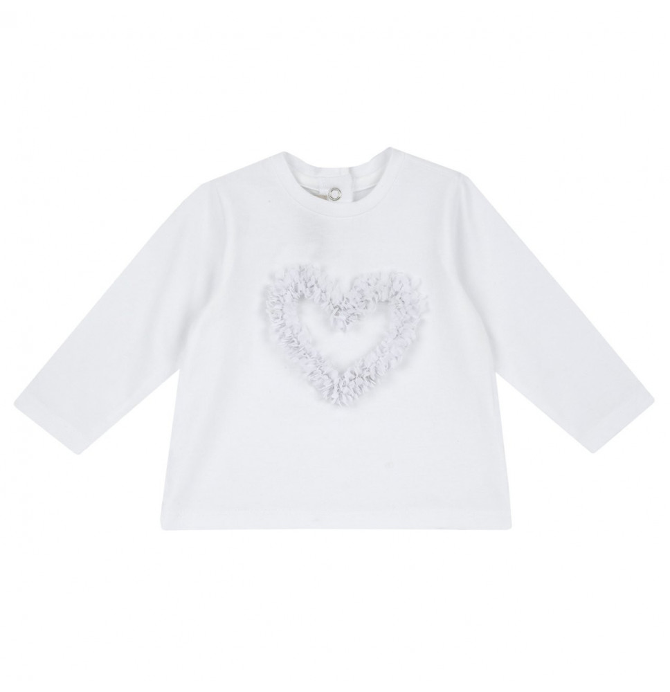Maglietta Chicco bimba bianca 016926