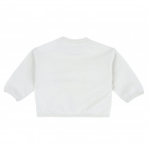 Felpa Chicco Bimba Panna con stampa fantasia 069867