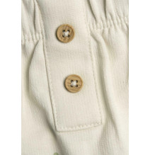 Pantaloni lunghi Chicco Unisex Panna con stampa 007974